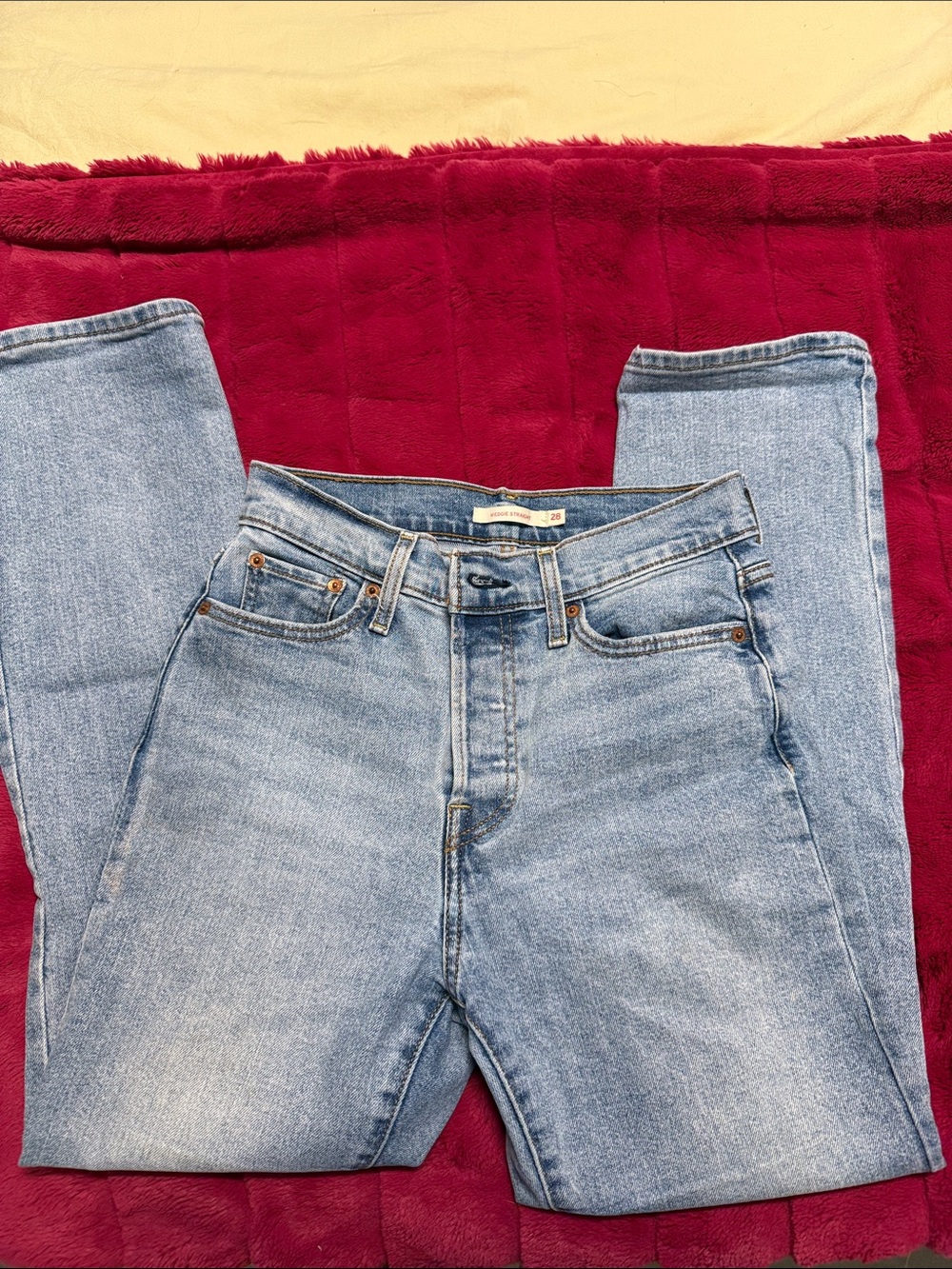 Levi's Light Blue Women's Straight Leg Jeans